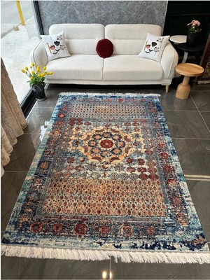 4mhome Ipek Halı Salon Oturma Odası Ipek Iran Halısı