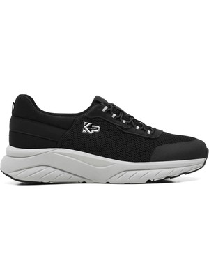 King Paolo H1267 Koala Erkek Memory Foam Klasik Sneaker Siyah