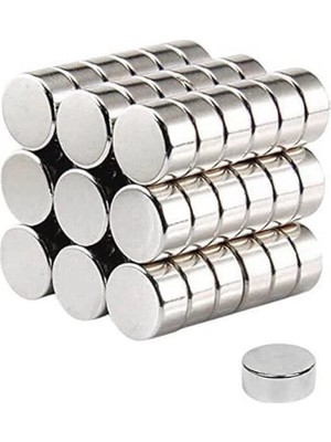 Fantastik Store 100 Lü 8X3MM Yuvarlak Neodyum Mıknatıs ( Lisinya )