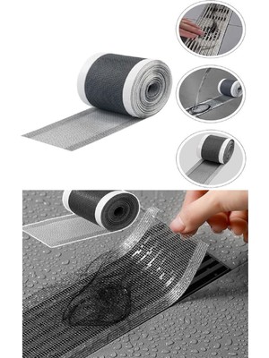 Fantastik Store 4 Metre Yapışkanlı Banyo Gider Koruyucu Saç Toplayıcı – Gider Böcek Koruyucu Gider Süzgeci - Lisinya