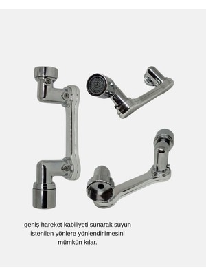 Fantastik Store Dönebilir Musluk Başlığı – Lavabo Temizliği ve El-Yüz Yıkamada Maksimum Rahatlık - Lisinya