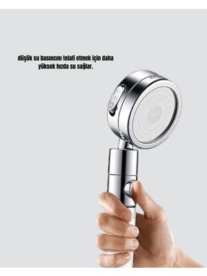 Fantastik Store Şelale Sisi ve Masaj Özellikli Banyo Duş Başlığı - Lisinya
