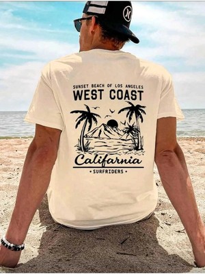 Divin Yeni Sezon Baskili Kumaş Oversize Tshirt