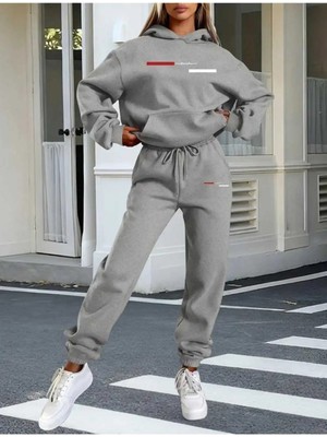 Divin 3 Iplik Polar Hoodie Takım – Modern ve Rahat Street Style