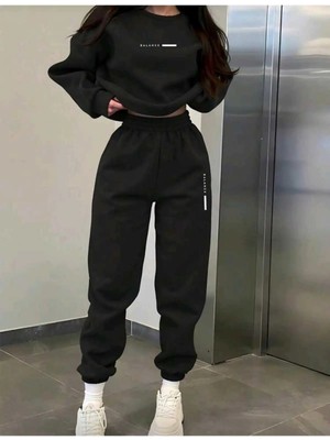 Divin Kadın Baskılı Eşofman Takım – Modern ve Rahat Street Style