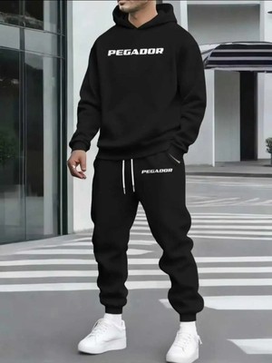 Divin Unısıx Baskılı I Oversize Sweatahırt -Eşofman Altı 2li Takım