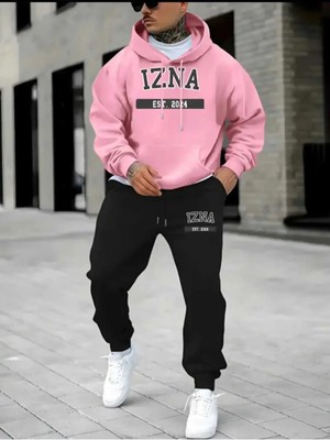 Divin Unısıx Baskılı I Oversize Sweatahırt -Eşofman Altı 2li Takım