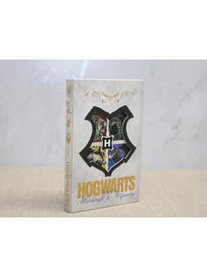 Livenda Harry Potter Hogwarts Amblemli Deri Defter