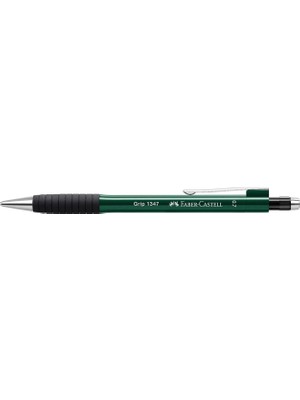 Braventa Collection Faber-Castell Grip 1345/47 Versatil Kalem, 0.5 Mm, Koyu Yeşil, Ergonomik Tutuş, Yaylı Uç, Uzun Silgi