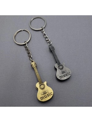 Livenda Metal Gitar Anahtarlık