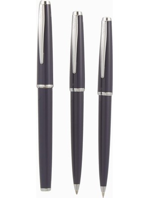 Braventa Collection Scrikss 33 Dolma Kalemtükenmez Kalemversatil Kalem Takım Lacivert