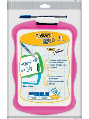 Braventa Collection 30X20 cm Mini Beyaz Yazı Tahtası + Tahta Kalemi + Silgi