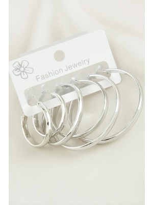 LTG Nova 6 Adet Metal Halka Küpe