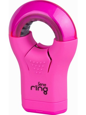 Braventa Collection Serve Ring Silgili Kalemtras Pembe Tekli
