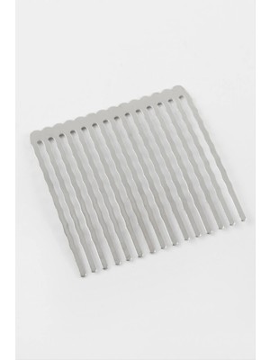 LTG Nova Dalgalı Metal Tarak Küçük 1 Adet