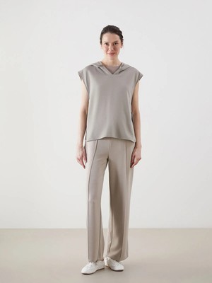 Lc Waikiki Yeni Sezon Kapüşonlu Oversize Kadın Tişört