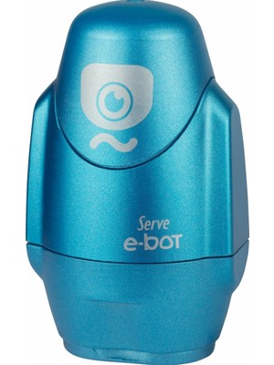 Braventa Collection Serve E-Bot Silgili Kalemtiras Metalik Mavi Tekli