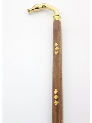 Livenda Pirinç At Büstü Baston Model 2