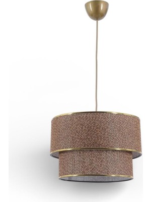 Elizim Home Lighting Pasta Tekli Abajur Sarkıt Avize