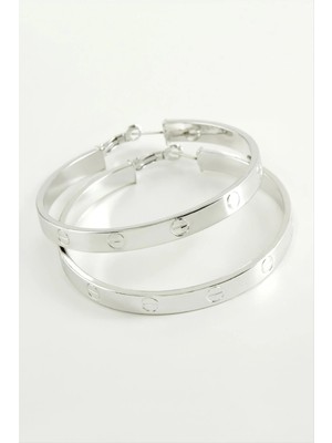 LTG Nova Crt Halka Küpe 4,5 cm