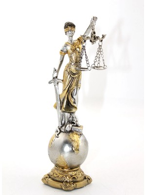 Livenda Polyester Adalet Figürü