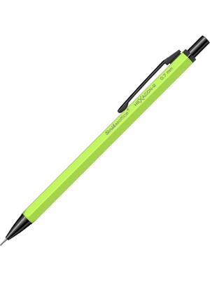 Braventa Collection Scrikss Hexagonr Mekanik Kurşun Kalem Neon Sarı 0.7 mm