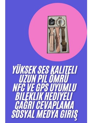 İsmiyle Al Mey Ithalat® Genç Kızlara Özel Akıllı Saat 41 mm Çağrı Cevaplayabilen Nfc ve Gps Uyumlu