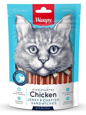 Braventa Collection Tavuklu&morina Balıklı Kedi Ödülü 80G