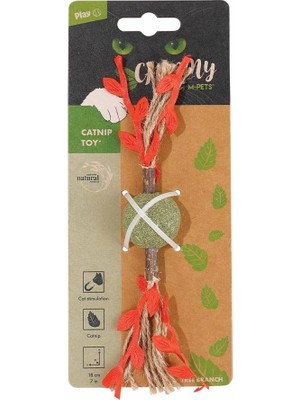 Braventa Collection M-Pets Charmy Brancy Catnipli Kedi Oyuncağı Red