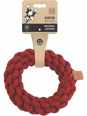Braventa Collection M-Pets Red Rıng 18CM Örgü Halka Oyuncak