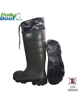 LTG Nova Mey Ithalat® Pollyboot Vega 48 Numara Boğazlı Poliüratan Çizme