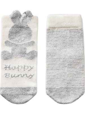 Braventa Collection United Colors Of Bebek Mix Bunny Desenli Çorap