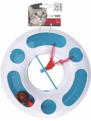 Braventa Collection M-Pets Dıscus Kediler Için Plastik Oyun Çemberi Toplu