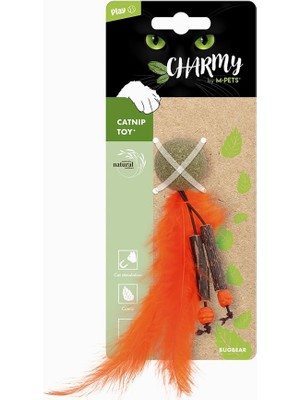 Braventa Collection M-Pets Charmy Bugbear Catnipli Kedi Oyuncağı Orange