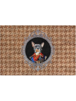 Braventa Collection Monnhein Tasarımlı Dekoratif Kapı Önü Paspas, Dış Mekan/ev Içi/banyo/mutfak/yatak Odası/giriş Paspas