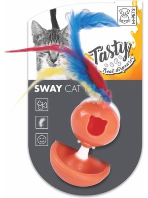 Braventa Collection M-Pets Sway Hacı Yatmaz Kedi Oyuncağı Ödül Hazneli