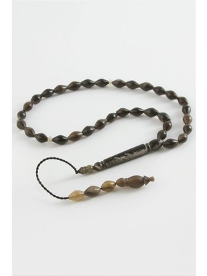 Bijuteri Net Bufalo Boynuzu Tesbih 7*10 mm