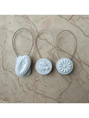 İsmiyle Al Mıknatıslı Perde Mandalı Tokası Royaleks-Ft-53