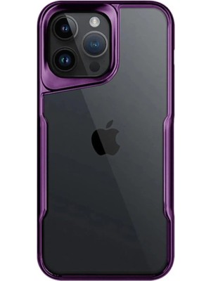 Butik Mey Ithalat®  iPhone 16 Pro Kılıf Boyi Silikon Kapak - Derin Mor