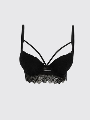 Lc Waikiki Yeni Sezon Balenli Dolgulu Dantelli Tişört Sütyen