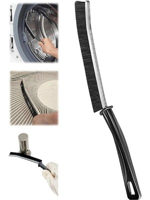 Fantastik Store 5 Adet Ince Kıl Fırça Banyo Mutfak Pencere Oluk Klozet Kenarı Kavisli Detay Temizleme Fırçası - Lisinya