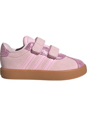 Adidas Vl Court 3.0 Cf I JP7851 Pembe Günlük Sneaker Ayakkabı