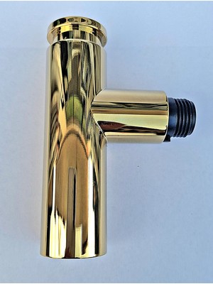 Yapıtaşı YT251A Elit Altın Gold Spiralli Mutfak Evye Bataryası El Duşu 2fonksiyonlu