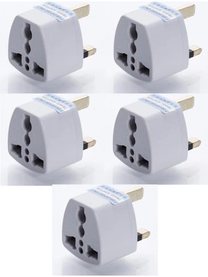 Işık Tv Hac Prizi Hac Fişi Umre Prizi Umre Fişi Priz Dönüştürücü Seyahat Adaptörü Çevirici Dönüştürücü