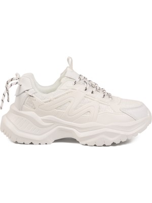 Pierre Cardin Beyaz Memory Foarm Kadın Spor Ayakkabı PCI-11075 G