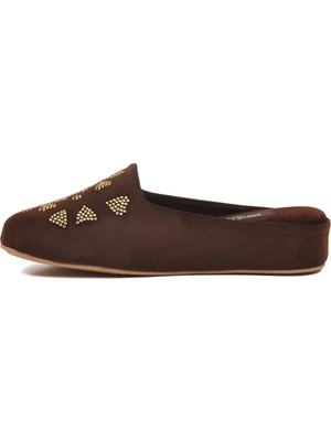 Pierre Cardin Kahve Kadın Ev Terliği PC-55374 Z