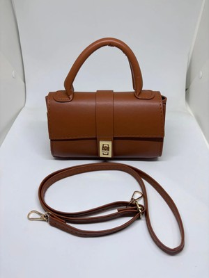 Livayssçanta Luvia Mini Kahverengi Kadın El ve Omuz Çantası