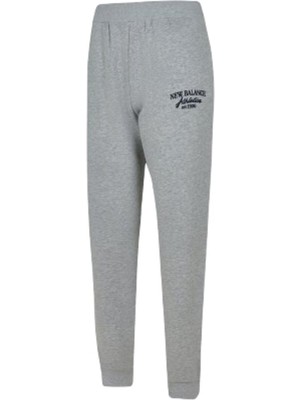 New Balance Nb Lifestyle Women Pants WNP1639-AG Gri Eşofman Altı
