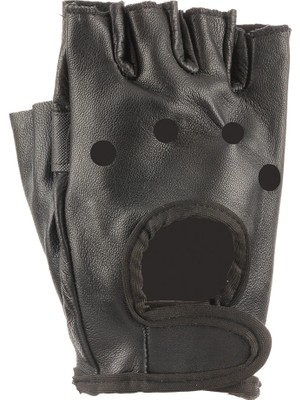 Suyutti K308 Kesik Parmak Deri Eldiven