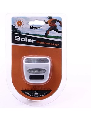 Fantastik Store Solarlı Adımsayar Bigem BM-048 - Lisinya